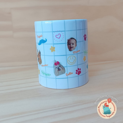 Caneca Personalizada Figurinhas - Image 2