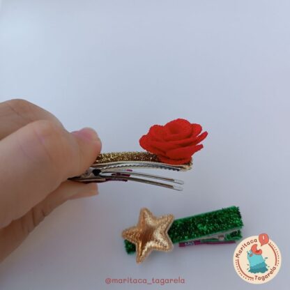 Hair Clip Flor e Estrela - M - Image 4