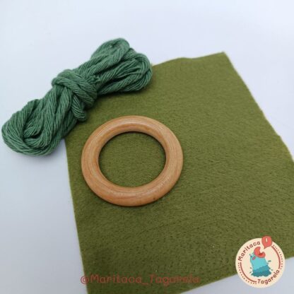 Kit 03 Folha Macramê: