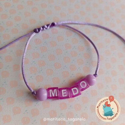 Pulseira Emoções - Medo