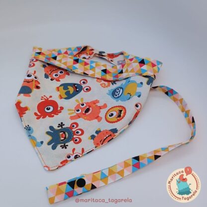 Babador/Bandana com Prendedor de Chupetas  - Image 7