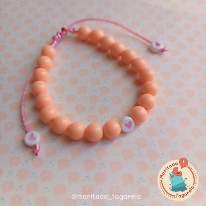 Pulseira Emoções - Rosa Claro