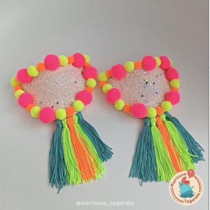 Ombreira Pompom Neon