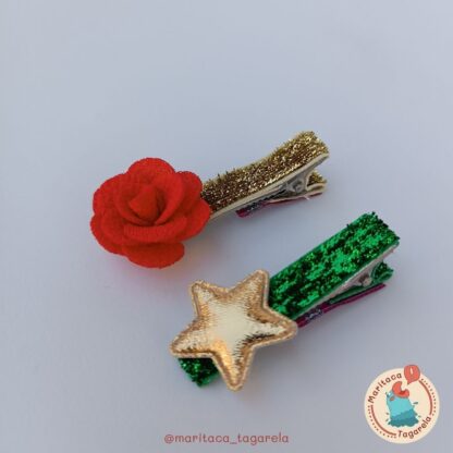 Hair Clip Flor e Estrela - M - Image 3