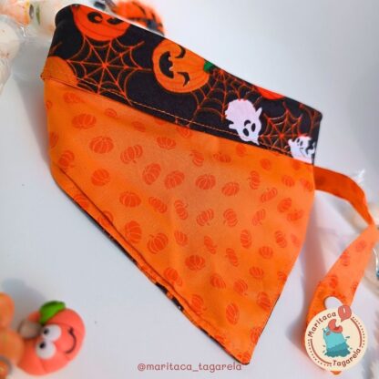 Babador Bandana Halloween - Com Prendedor de Chupetas - Image 3