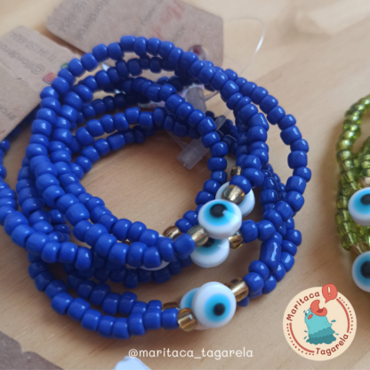 Pulseira Olho Grego - Azul Marinho