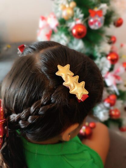 Hair Clip Parzinho de Estrelas