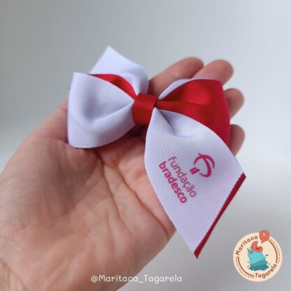 Laço Escolar Personalizado - Fundação Bradesco