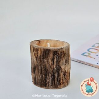Vela Rústica de Madeira – Frescor Siciliano - 20g