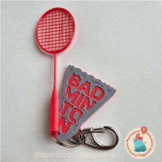Chaveiro Badminton 02