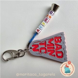 Chaveiro Badminton Personalizável 02