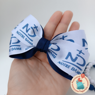Laço Escolar Personalizado - Notre Dame
