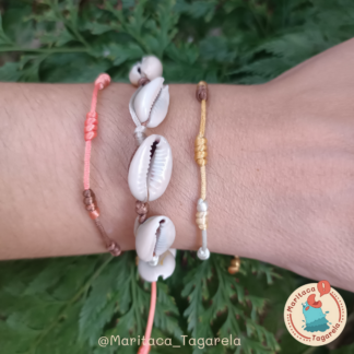 Kit de Pulseiras Boho Praia Chic