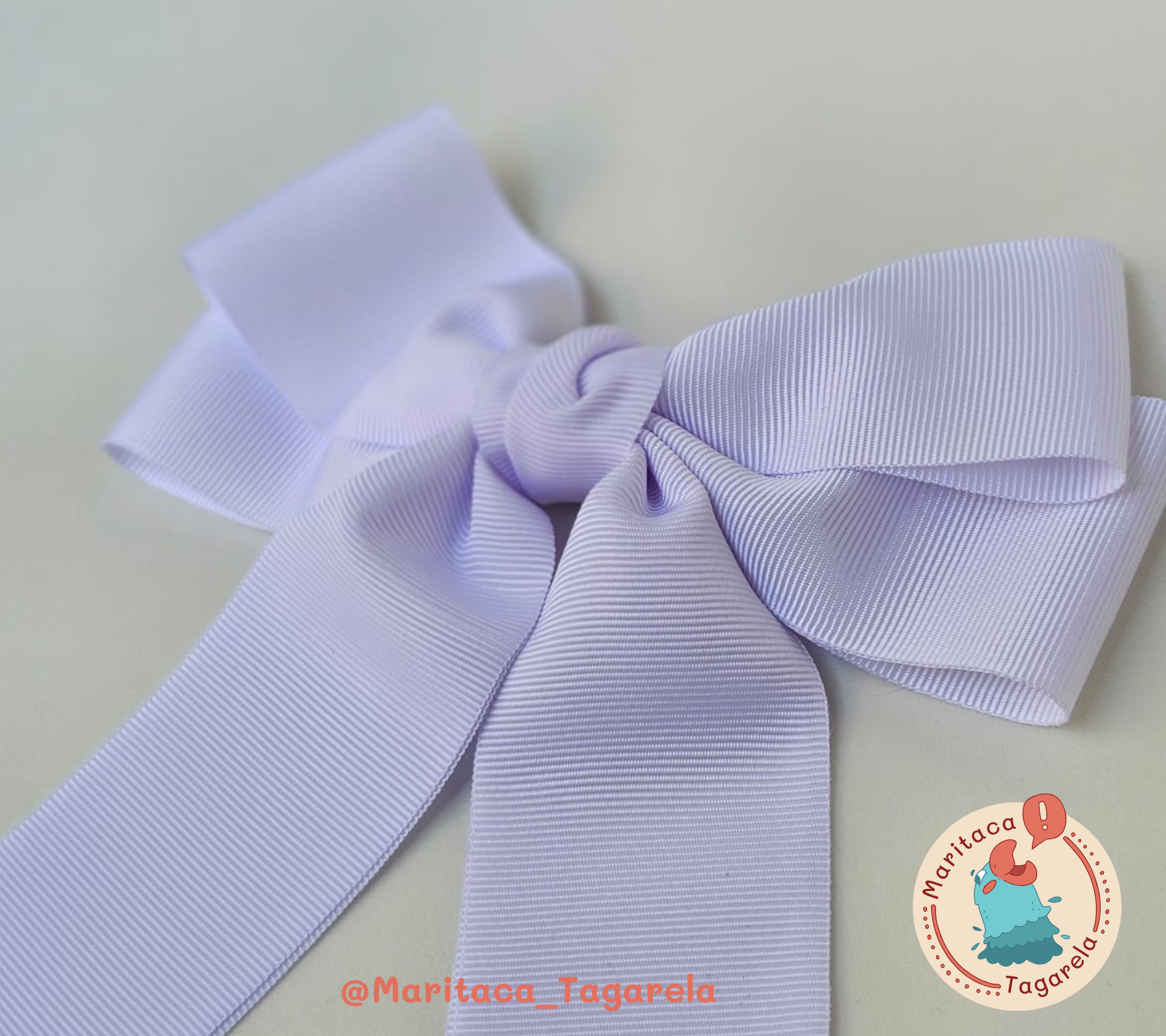 Laço Tradicional Branco Clássico (Batizado, Eucaristia e Noivas) - Imagem 3