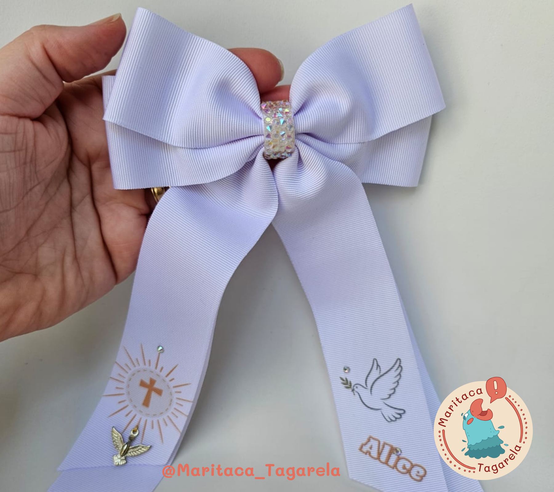 Laço Personalizado Primeira Eucaristia