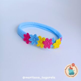 Faixinha de Bebê Flores