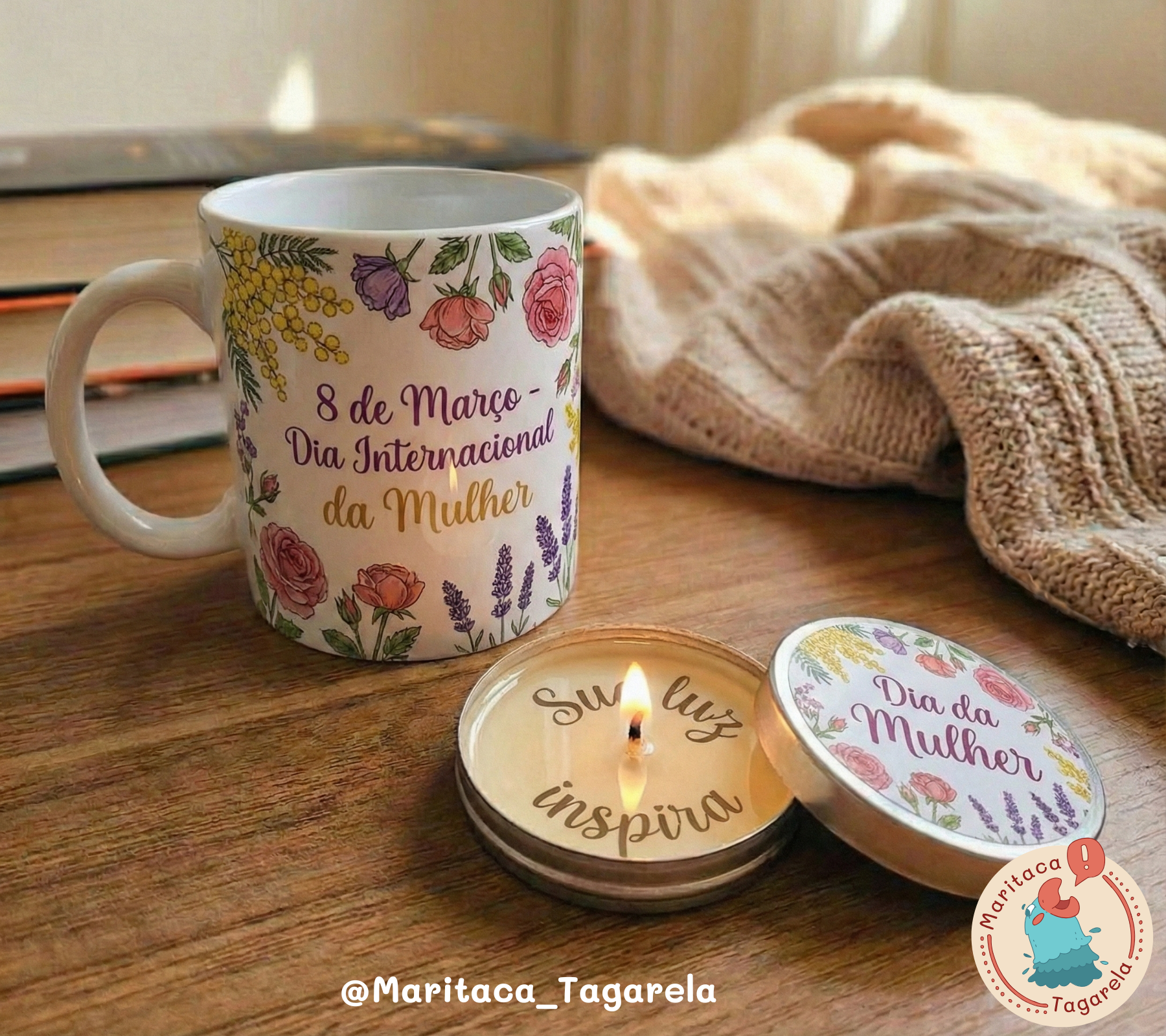 Kit Dia da Mulher | Presente Corporativo Personalizado