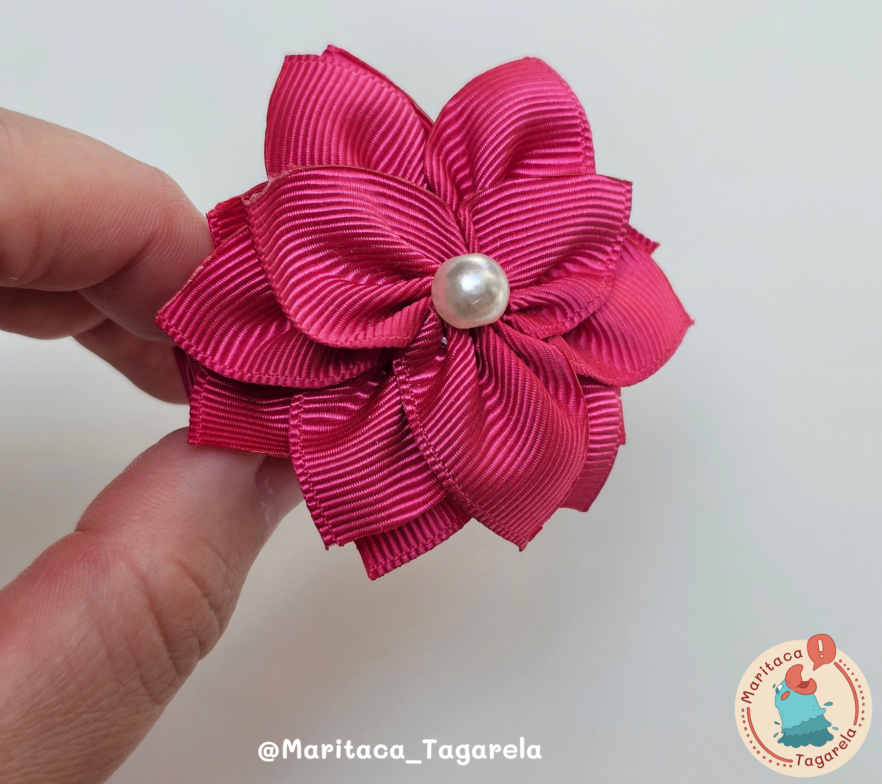 Clip Flor Moana – Rosa Pink