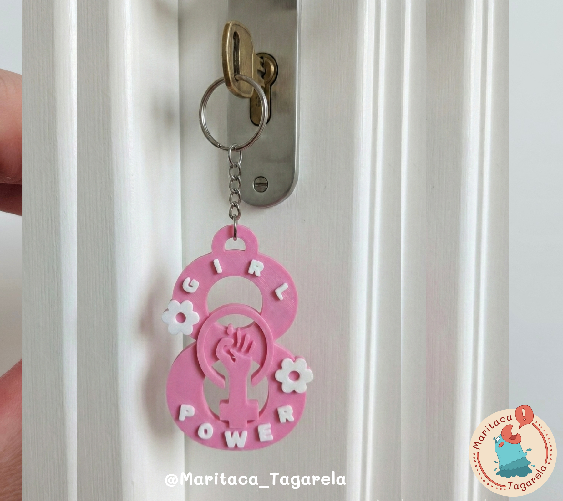 Chaveiro 8 de Março