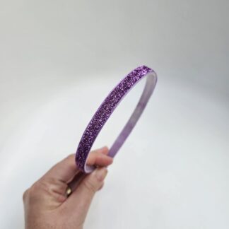 Tiara Glitter Roxa