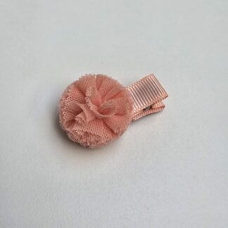 Hair Clip Pompom PP (Salmão)