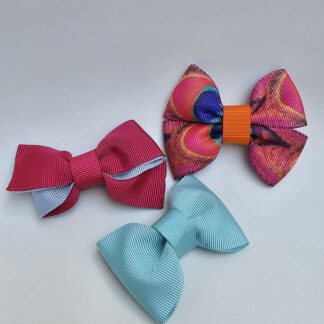 Kit Mini Lacinhos para Bebê | 3 Unidades | Outlet Maritaca Tagarela