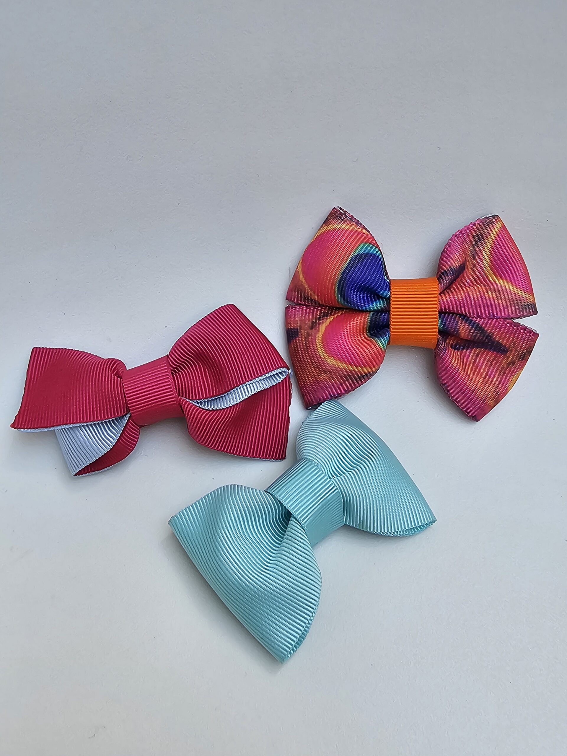 Kit Mini Lacinhos para Bebê | 3 Unidades | Outlet Maritaca Tagarela